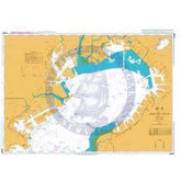 British Admiralty Nautical Chart JP1061: Northern Part of Tokyo Wan
